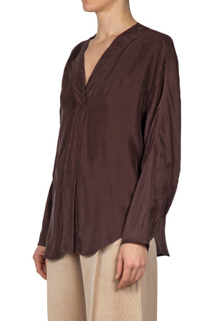 TELA Tela - Camicia - 450480 - Cioccolato da donna