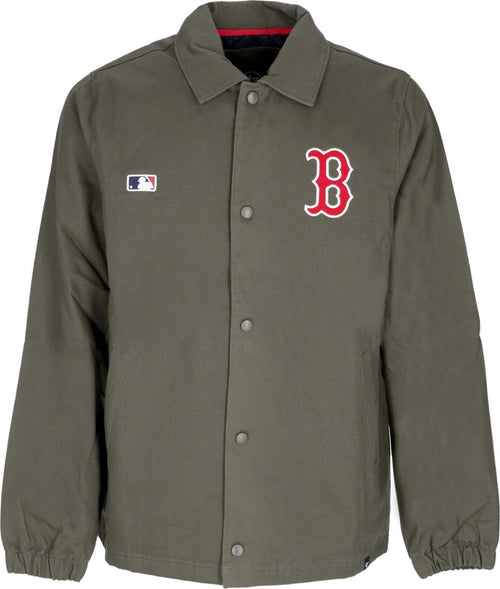 47-BRAND-Giacca-Coach-Jacket-Uomo-Mlb-Bronx-Jacket-Bosred-Moss-Green-da-uomo