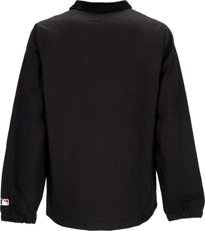 47-BRAND-Giacca-Coach-Jacket-Uomo-Mlb-Cord-Collar-Harvest-Bosred-Jet-Black-da-uomo
