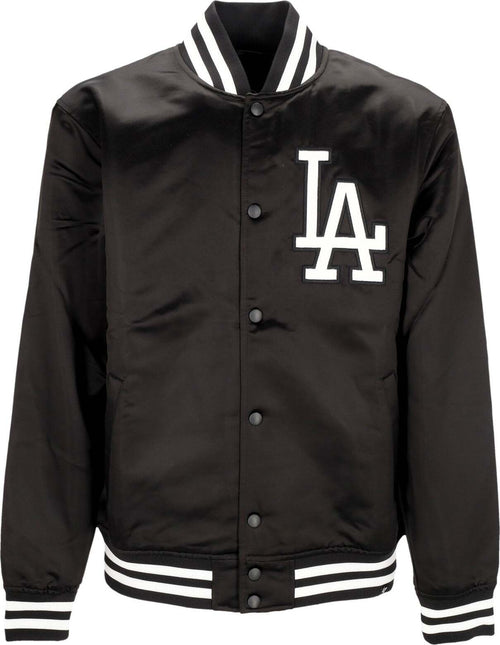 47-BRAND-Giubbotto-Bomber-Uomo-Mlb-Dalston-Backer-Bomber-Losdod-Jet-Black-da-uomo