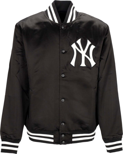 47-BRAND-Giubbotto-Bomber-Uomo-Mlb-Dalston-Backer-Bomber-Neyyan-Jet-Black-da-uomo