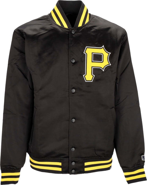 47-BRAND-Giubbotto-Bomber-Uomo-Mlb-Dalston-Backer-Bomber-Pitpir-Jet-Black-da-uomo