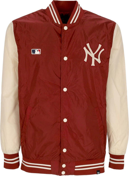 47-BRAND-Giubbotto-Bomber-Uomo-Mlb-Drift-Jacket-Neyyan-Cardinal-Red-da-uomo