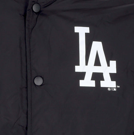 47-BRAND-Giubbotto-Bomber-Uomo-Mlb-Drift-Track-Jacket-Losdod-Jet-Black-da-uomo