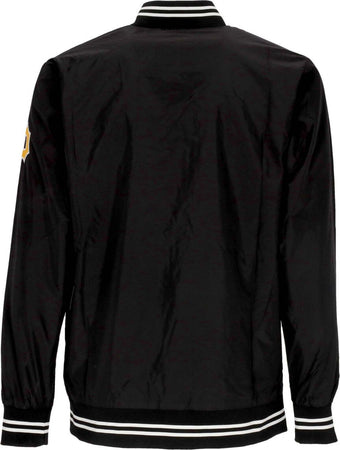 47-BRAND-Giubbotto-Bomber-Uomo-Mlb-Drift-Wordmark-Jacket-Pitpir-Jet-Black-da-uomo