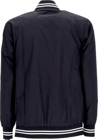 47-BRAND-Giubbotto-Bomber-Uomo-Mlb-Wordmark-Drift-Losdod-Jet-Black-da-uomo