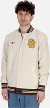 47-BRAND-Giubbotto-College-Uomo-Mlb-Regent-Jacket-Sadpad-Natural-da-uomo