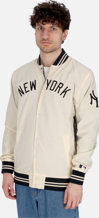 47-BRAND-Giubbotto-College-Uomo-Mlb-Wordmark-Regent-Jacket-Neyyan-Natural-da-uomo