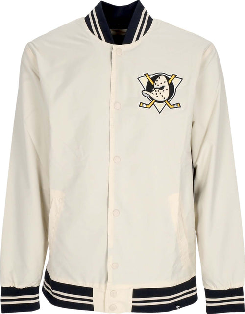 47-BRAND-Giubbotto-College-Uomo-Nhl-Regent-Jacket-Anaduc-Natural-da-uomo