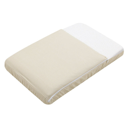 Sacca Piumone Culla I/V Vichy10 Beige 49.5X83.5X2 Cm