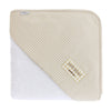 Accappatoio Neonato 100X100X1 Cm Vichy10 Beige