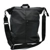 Capri - Borsa a Tracolla zaino Nero in vera pelle