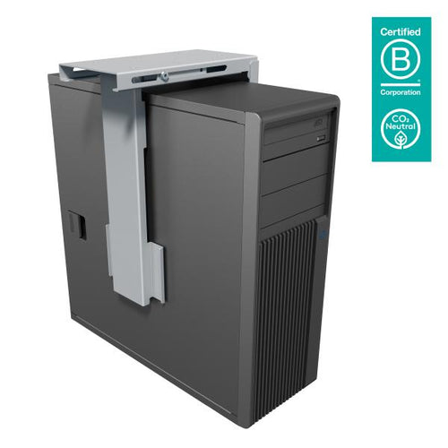 Dataflex Viewmate supporto computer - scrivania 312 (Dataflex Viewmate computer holder - desk 312 - silver [5Years warranty])