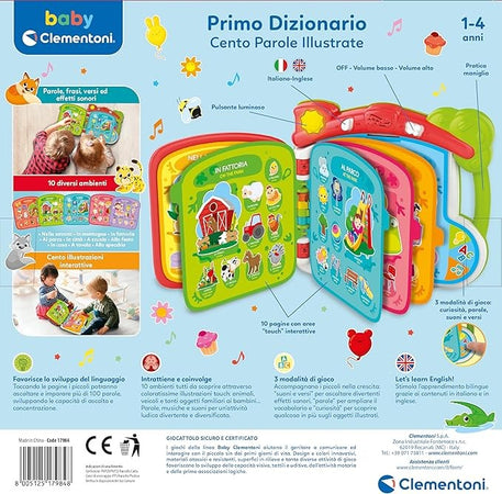 Clementoni Baby Scopro Il Mondo in 100 Parole 17984