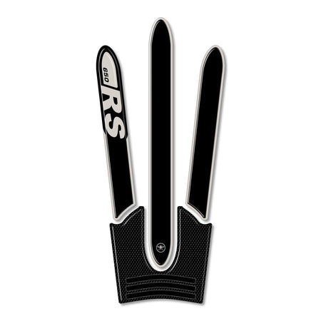 Adesivo Protettivo 3D Per Serbatoio Moto - Paraserbatoio In Resina Per Touring E Naked - Nero Super Gloss - Foto 4