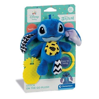 Clementoni - Peluche Stitch Soft Rattle 17919