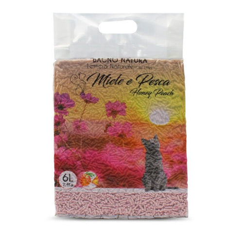 Bagno Natura Lettiera Naturale Miele e Pesca 2,4kg