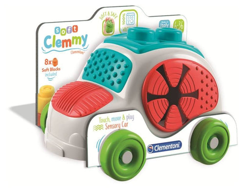 Clementoni - Baby Clemmy Macchinina Sensoriale - 17315