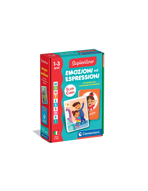 Clementoni - Sapientino Montessori Flashcards - 16833