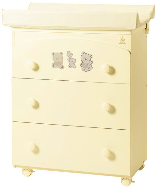 Bagnetto Tre Cassetti Italbaby Happy Family Avorio