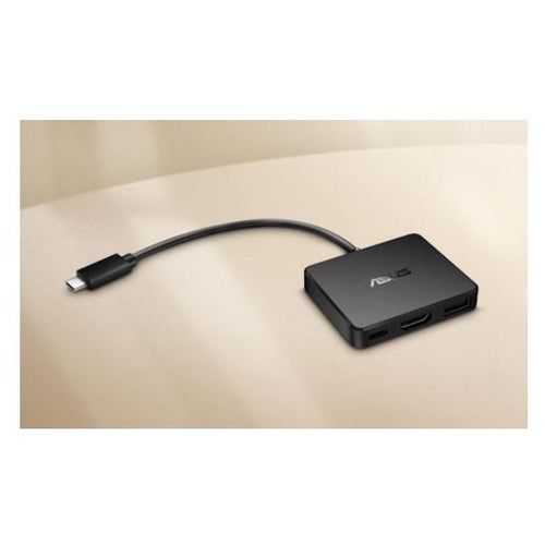 Asus usb-c mini dock cablato usb 3.2 gen 2 (3.1 gen 2) type-c nero - 90XB0820-BDS000