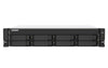 Qnap ts-873aeu-rp nas armadio (2u) ryzen embedded v1500b 4 gb ddr4 0 tb quts hero nero - TS-873AEU-RP-4G