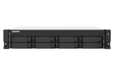 Qnap ts-873aeu-rp nas armadio (2u) ryzen embedded v1500b 4 gb ddr4 0 tb quts hero nero - TS-873AEU-RP-4G