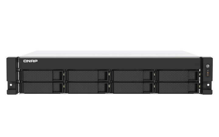 Qnap ts-873aeu-rp nas armadio (2u) ryzen embedded v1500b 4 gb ddr4 0 tb quts hero nero - TS-873AEU-RP-4G