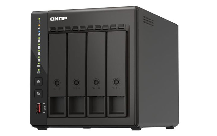Qnap ts-453e nas tower intel® celeron® j6412 8 gb 0 tb qnap qts nero - TS-453E-8G
