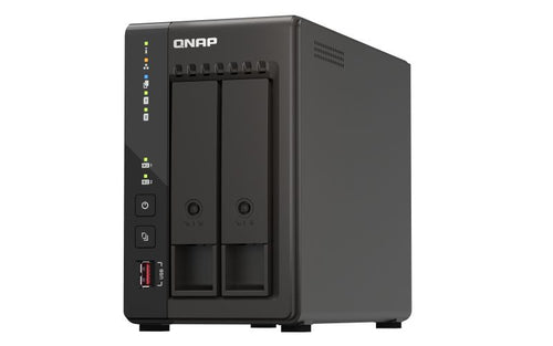Qnap ts-253e nas tower intel® celeron® j6412 8 gb 0 tb qnap qts nero - TS-253E-8G
