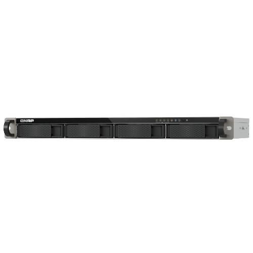 Qnap ts-433eu nas rack (1u) cortex-a cortex-a55 4 gb 0 tb qnap turbo system nero