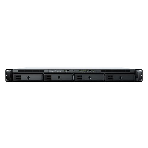 Synology nas rack 4bay 2.5/3.5 ssd/hdd sata, amd ryzen r1600 2core 2,6ghz, 2gb ddr4 ecc, 2xgigabi - RS422+