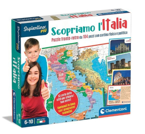 Clementoni - Sapientino Piu' Scopriamo L'Italia - 16594