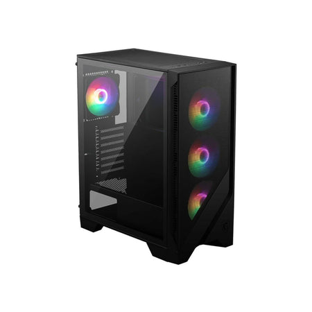 Case computer desktop ATX MSI MAG FORGE 120A AIRFLOW Nero Trasparente