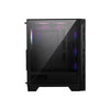 Case computer desktop ATX MSI MAG FORGE 120A AIRFLOW Nero Trasparente