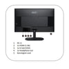 Msi pro mp245v monitor pc 60,5 cm (23.8\) 1920 x 1080 pixel full hd lcd nero - 9S6-3PC0CM-002