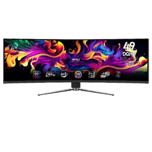 Msi mpg 491cqp qd-oled monitor pc 124,5 cm (49\) 5120 x 1440 pixel dqhd nero - 9S6-3FA84T-001