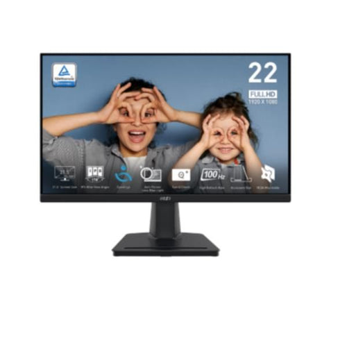 Msi pro mp225 monitor pc 54,6 cm (21.5\) 1920 x 1080 pixel full hd led nero - 9S6-3PC6CM-002