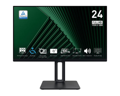 Msi pro mp245pg monitor pc 60,5 cm (23.8\) 1920 x 1080 pixel full hd lcd nero