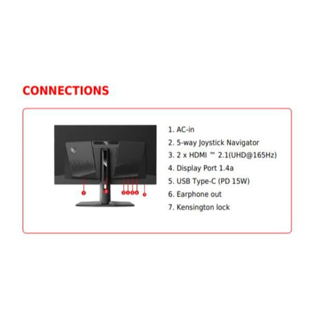 Msi mag 321up qd-oled monitor pc 80 cm (31.5\") 3840 x 2160 pixel 4k ultra hd nero - 9S6-3DD39T-012