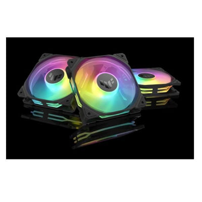 Asus tuf gaming tr120 argb 3in1 black case per computer raffreddatore d'aria 12 cm nero - 90DA0090-B09020