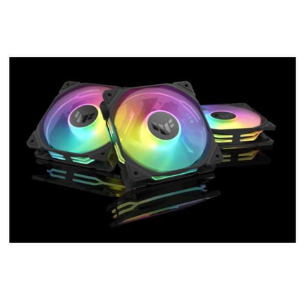 Asus tuf gaming tr120 argb 3in1 black case per computer raffreddatore d'aria 12 cm nero - 90DA0090-B09020