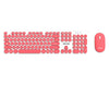 Tastiera full sz con mouse pink - PT-MK004S