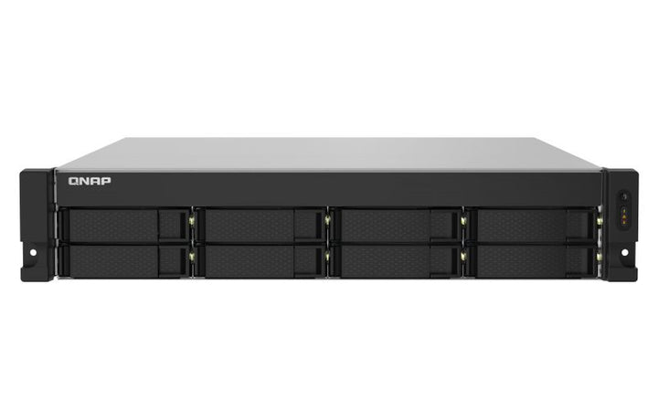 Qnap ts-832pxu nas armadio (2u) annapurna labs al324 4 gb ddr4 0 tb qnap turbo system alluminio, nero - TS-832PXU-4G