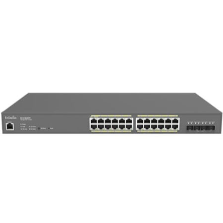 Engenius ecs1528fp switch di rete gestito l2 gigabit ethernet (10/100/1000) supporto power over ethernet (poe) 1u nero