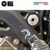 Adesivo 3D Protezione battitacco moto compatibile con Benelli Leoncino 500