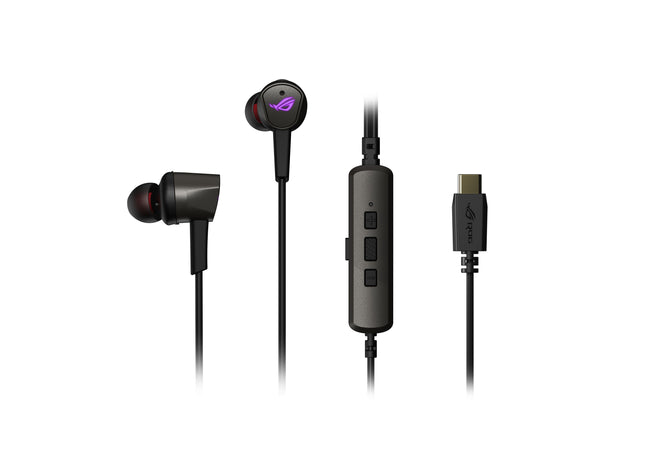 Asus rog cetra ii cuffie cablato in-ear gaming usb tipo-c nero - 90YH02S0-B2UA00