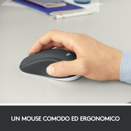 Logitech MK540 Advanced Combo Tastiera e Mouse Wireless per Windows, Ricevitore USB Unifying 2,4 GHz, Tasti di Scelta Rapida Multimediali, Durata Batteria di 3 Anni, per PC, Laptop (MK540 ADV WRLS KE