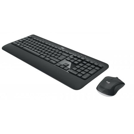 Logitech 920-008680 tastiera Mouse incluso Universale RF Wireless QWERTY Spagnolo Nero, Bianco (MK540 ADV WRLS KEYBOARD /MOUSE - COMBO-N/A-ESP-2.4GHZ-N/A-MED) - Versione UK