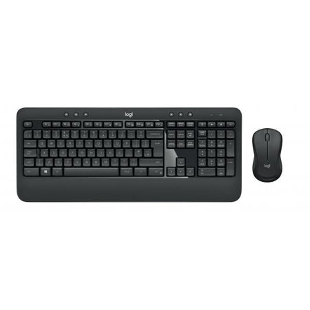 Logitech 920-008680 tastiera Mouse incluso Universale RF Wireless QWERTY Spagnolo Nero, Bianco (MK540 ADV WRLS KEYBOARD /MOUSE - COMBO-N/A-ESP-2.4GHZ-N/A-MED) - Versione UK